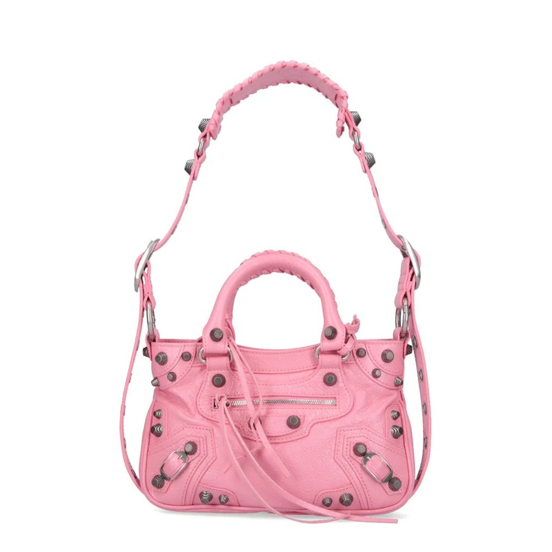 Le Cagole Small Leather Shoulder Bag