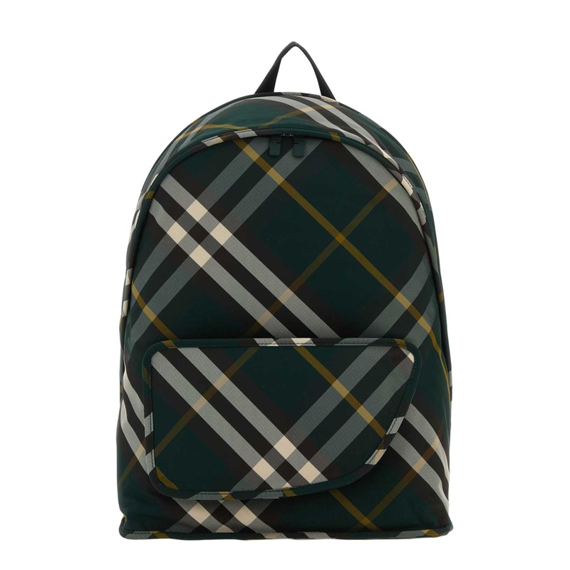 Printed Nylon Shield Backpack|os