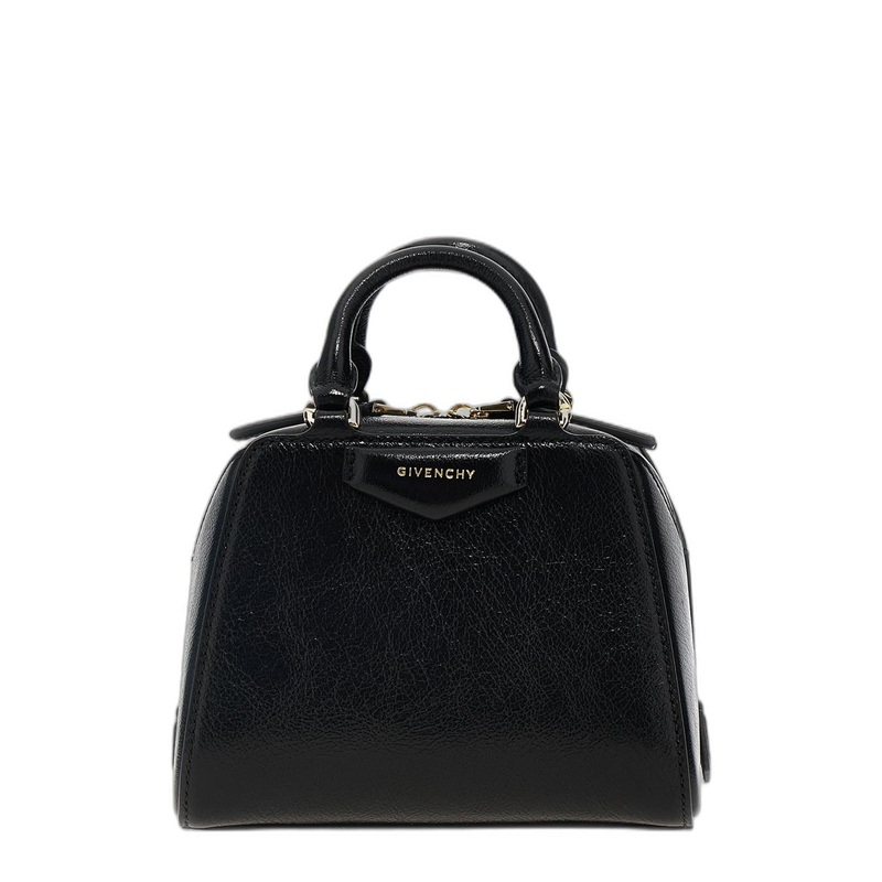 Antigona Nano Cube Bag In Patent Leather