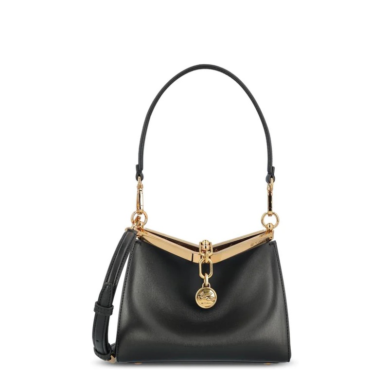 Calfskin Leather Shoulder Bag|os