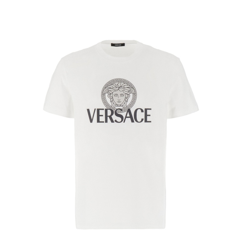 Cotton T-Shirt in White|s|m|l|xl