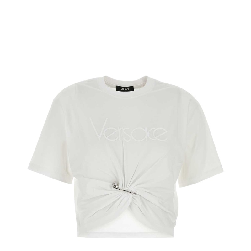 Logo Embroidery T-Shirt|38|40|42|44