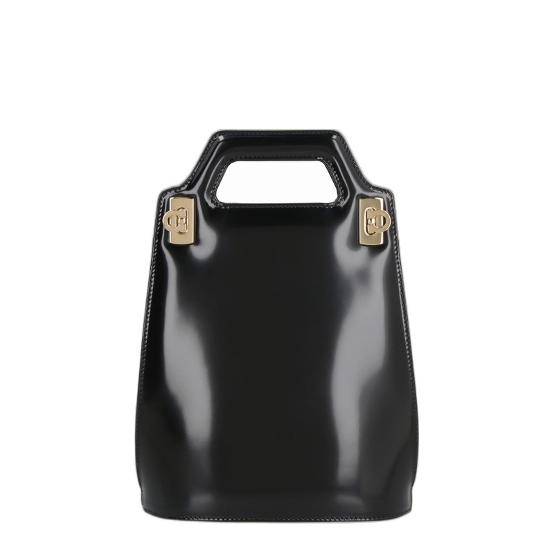 Ferragamo Wanda Leather Mini Bag