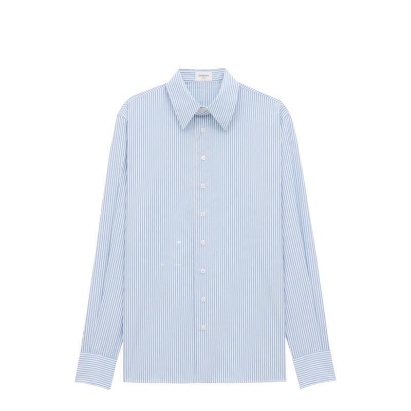 Shirt in Oxford Stripe Cotton|39|40|41