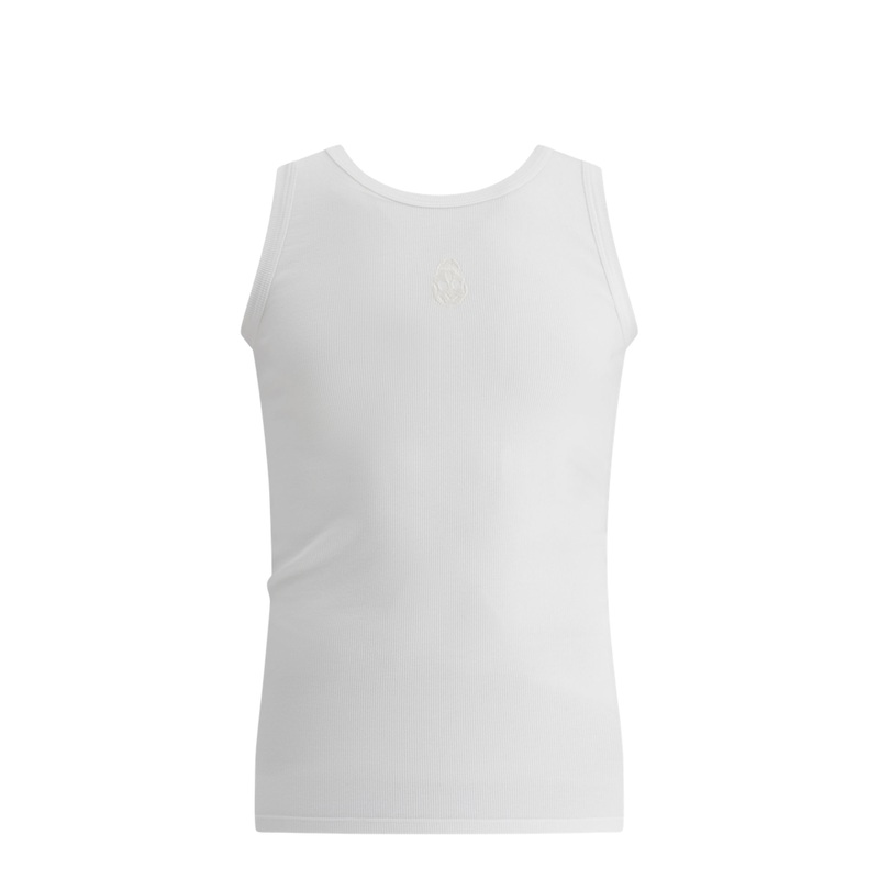 Skull-Embroidered Tank Top|s|m|l|xl
