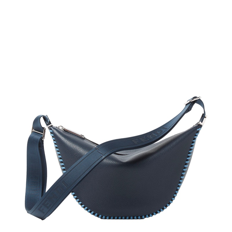 Roma Leather Melon Small Leather Blue