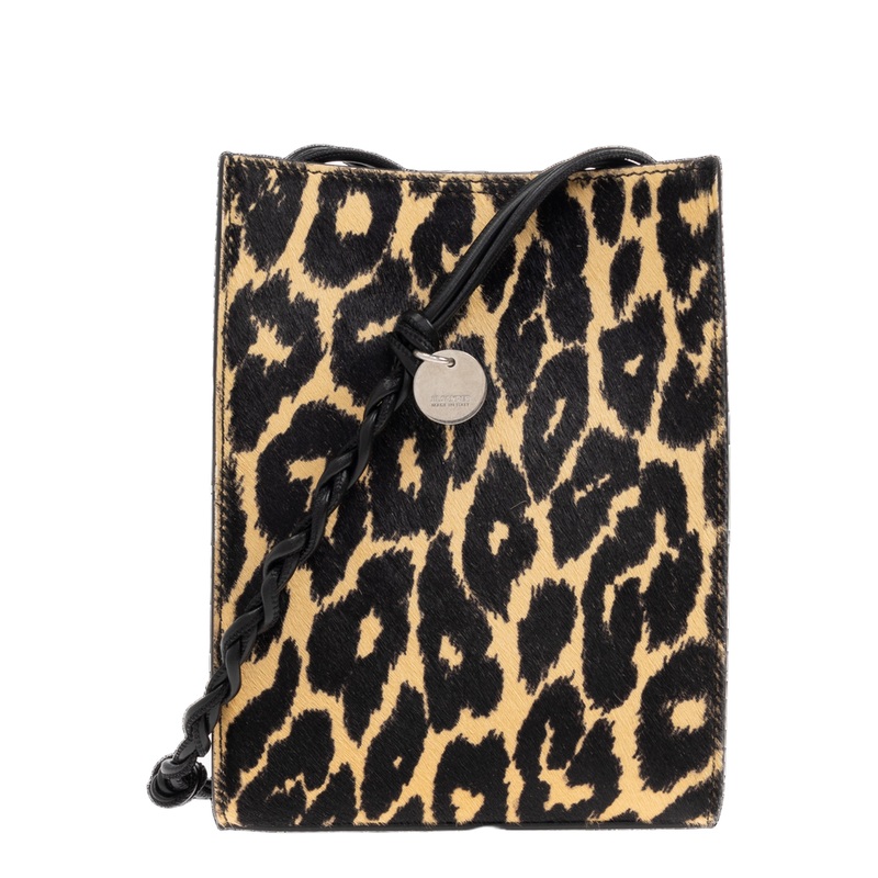 Small Tangle Leopard Print Shoulder Bag