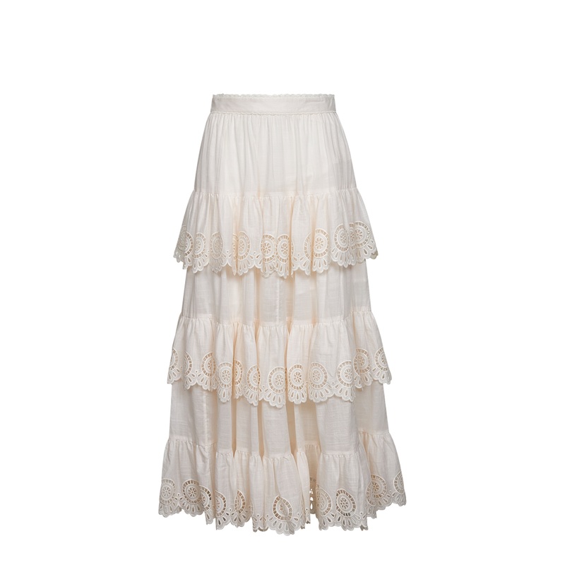 High Rise A-Line Midi Skirt|0|1|2|3|4|5|6|7|8|9|10|12|14