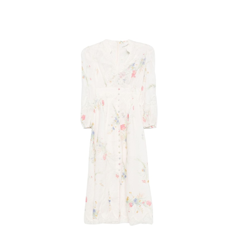 Lucky Linen Midi Dress|0|1|2|3|4|5|6|7|8|9|10|12|14