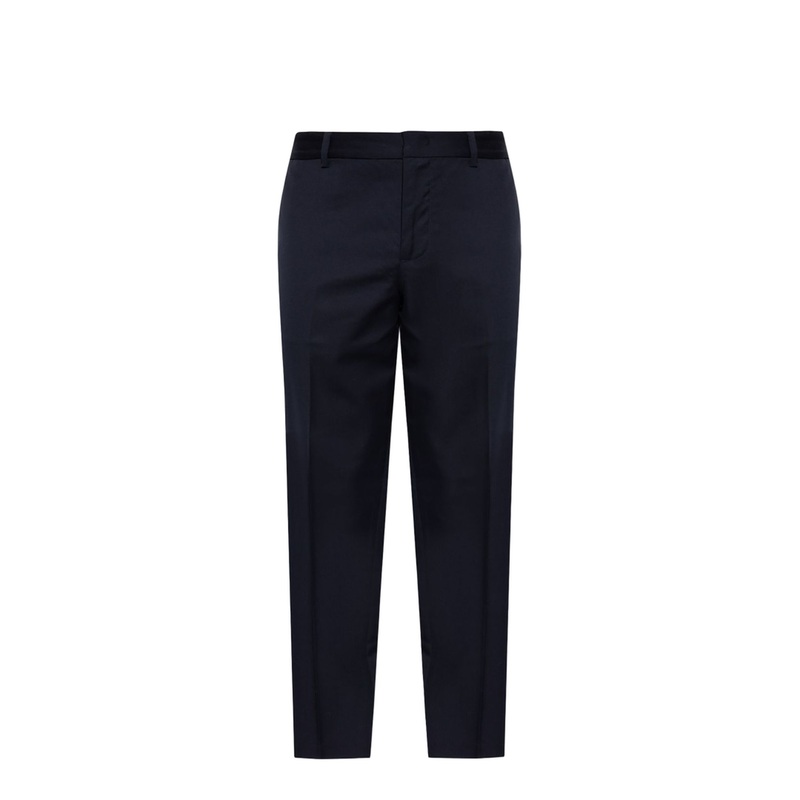 Lightweight Virgin Wool-Blend Twill Chinos
