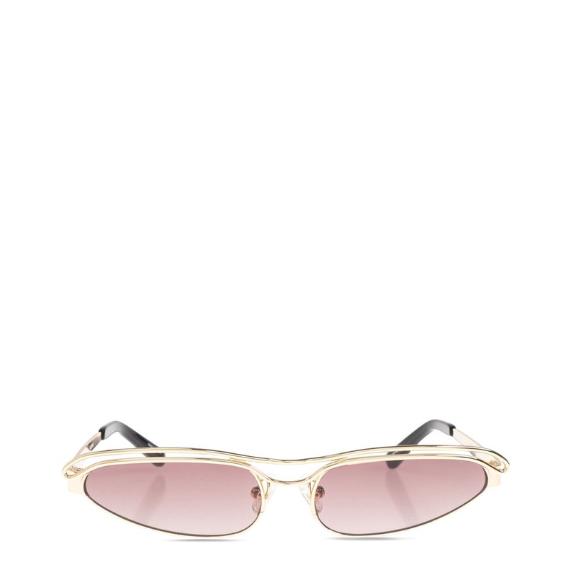 Norma Sunglasses in Gold and Purple