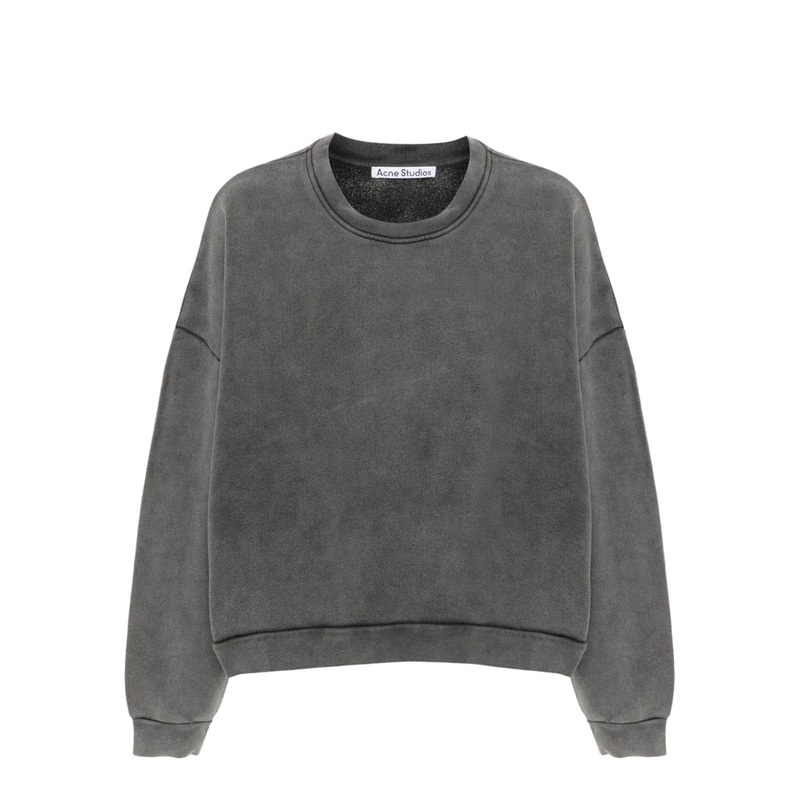 Sweater Logo Patch – Faded Black