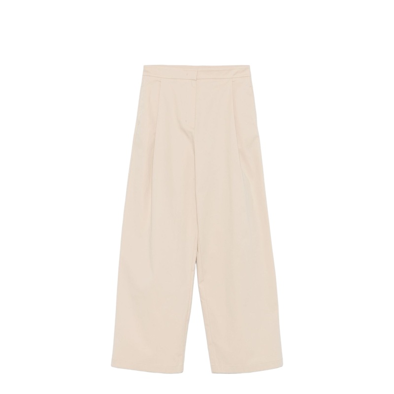 Brushed Cotton Long Skirt with Buttons