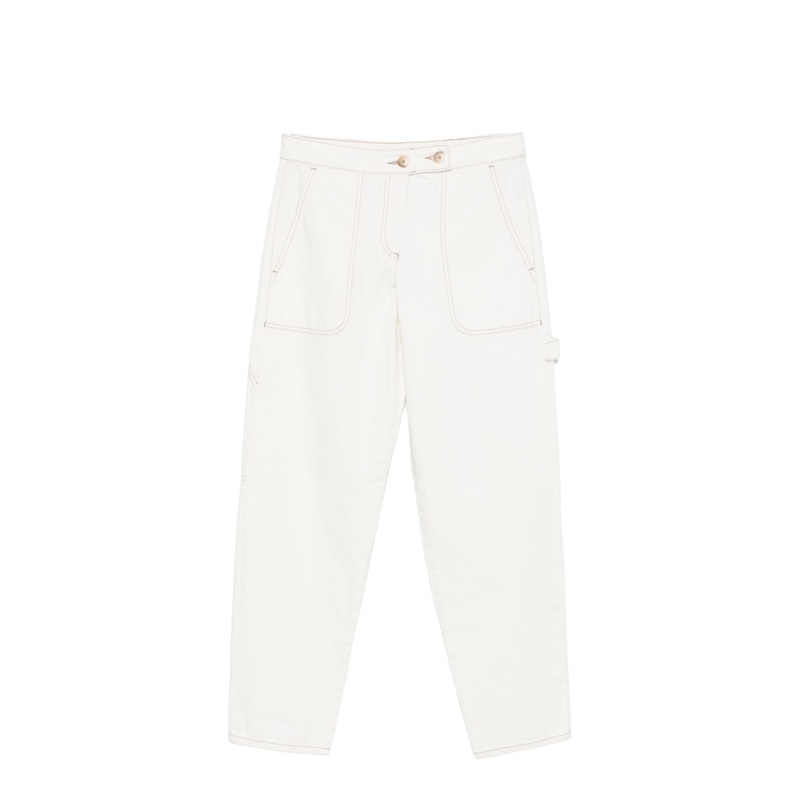 Cotton Trouser with Concealed Fastening
