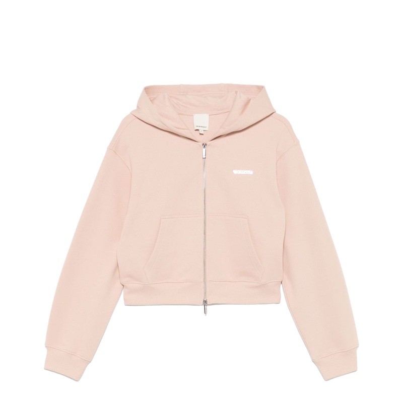 Light Pink Zipped Hoodie|s|m|l