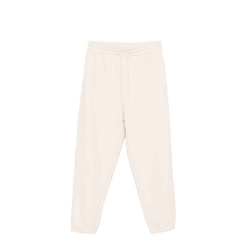 Lyocell Blend Jersey Joggers with All-Over Lettering