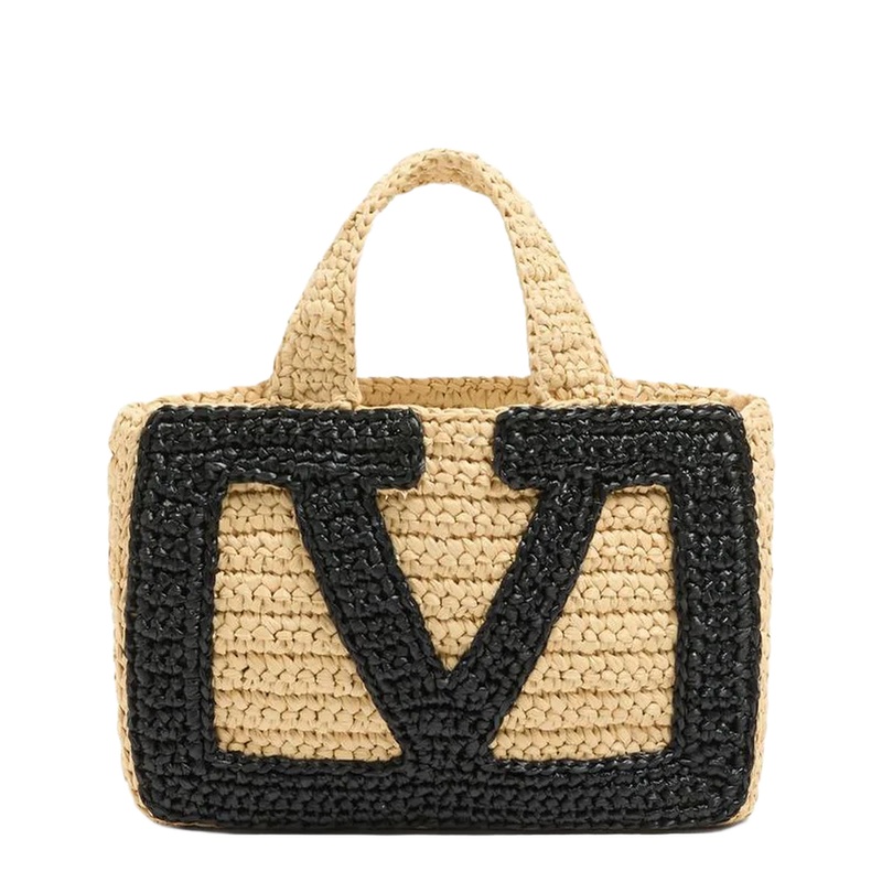 Viva Superstar Small Raffia Shopper