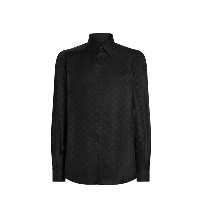 Logo Martini Jacquard Shirt|39|40|41