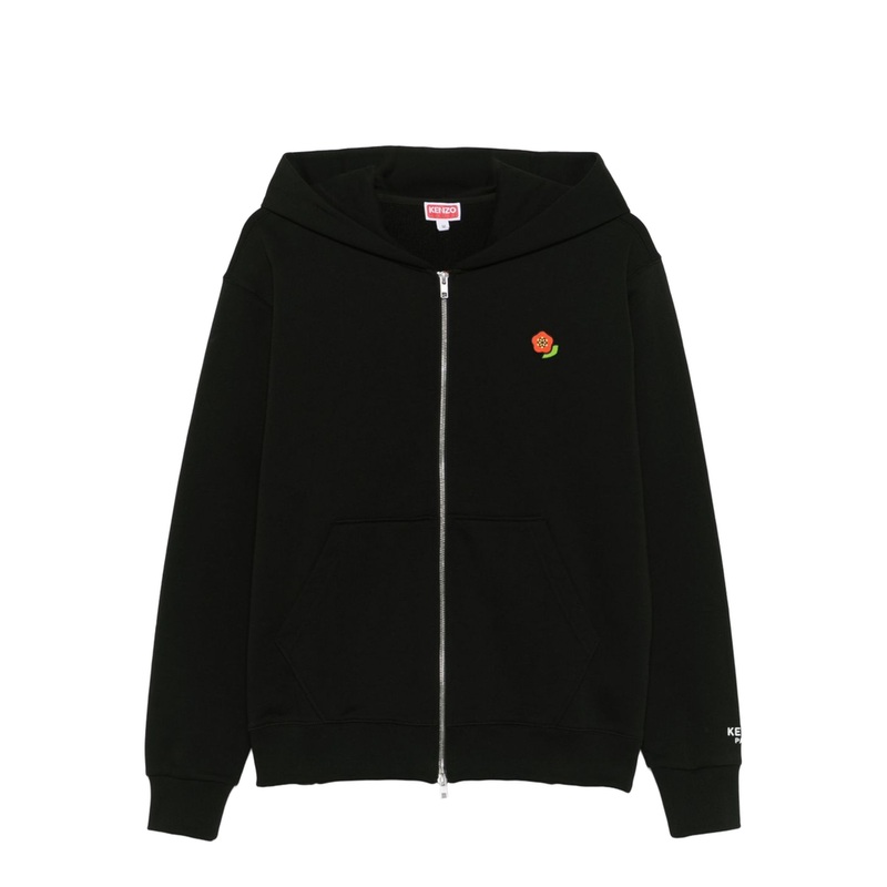 Pop Embroidered Zipped Hoodie|s|m|l|xl
