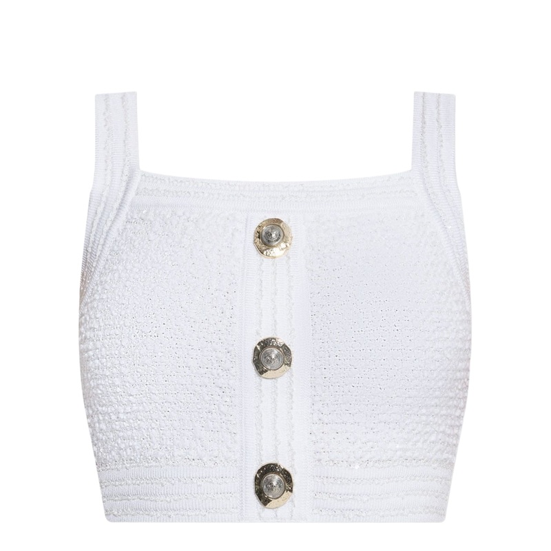 Tweed Strap Top|34|36|38|40|34|36|38|40