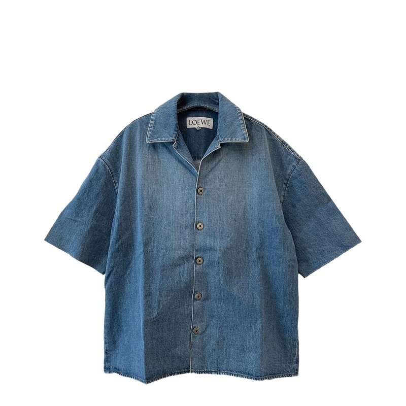 Blue Denim Anagram Shirt|46|48|50
