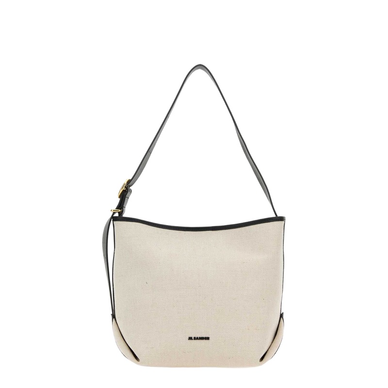 Folded Canvas Small Tote Bag|One Size