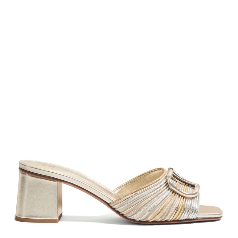 VLogo Signature Leather Mules|36|37|38|39|40|41|37|38