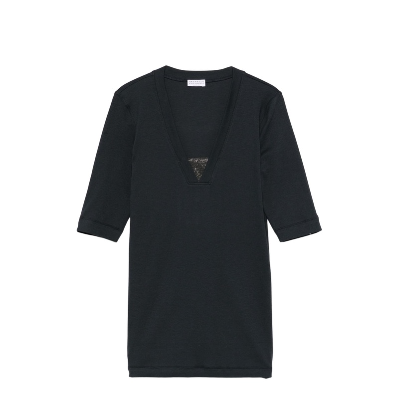 Cotton V-Necked Top|xs|s|m|l|xs|s|m|l