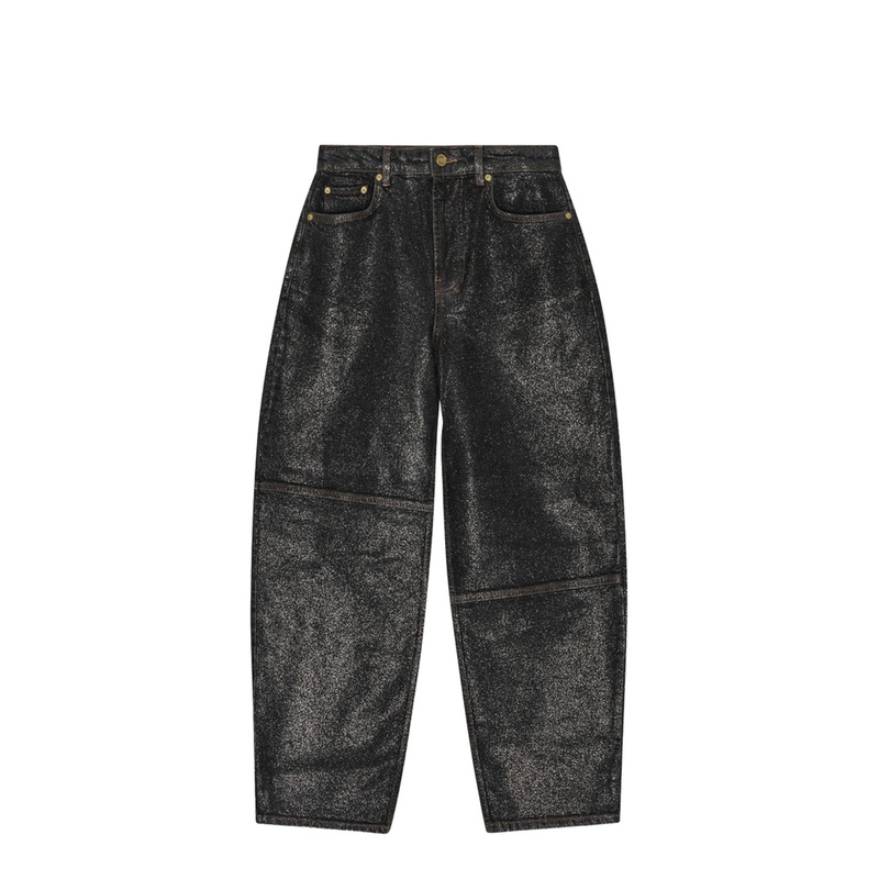 Organic Cotton Denim Jeans – Black
