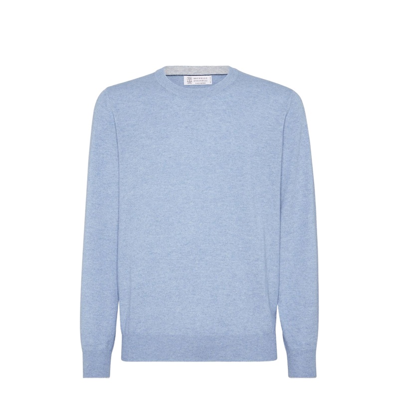 Cashmere Sweater in Denim|46|48|50|52|54