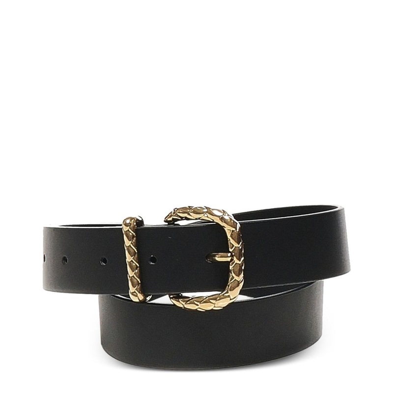 Coaxial Loop Belt in Black|75|80|85|90
