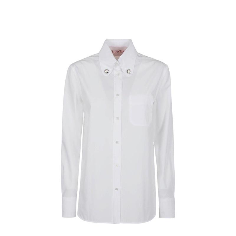 Cotton Shirt In White|38|40|42|44