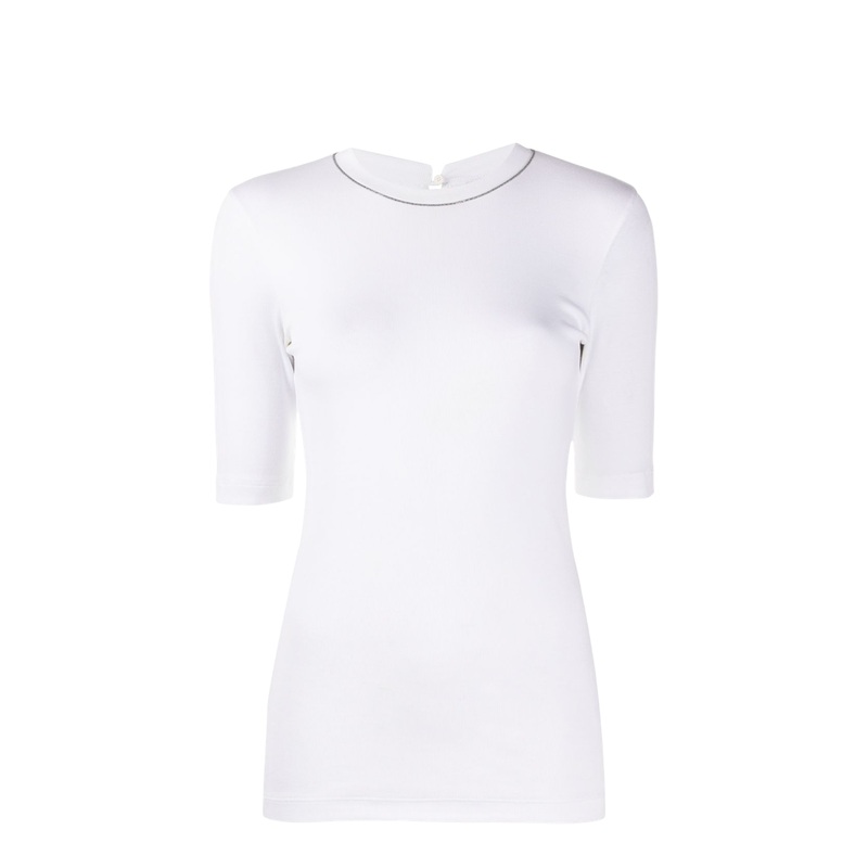 Cotton T-Shirt – White|xs|s|m|l