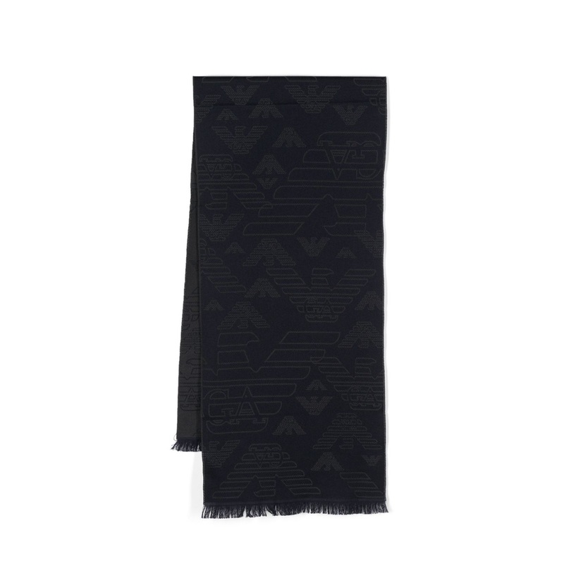 Allover Logo Wool Scarf|One Size