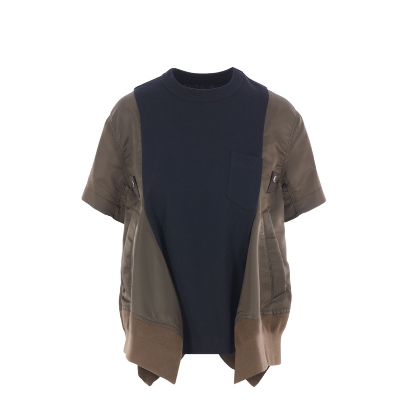 Cotton and Nylon T-Shirt|0|1|2|3|4|5|6|7|8|9|10|12|14