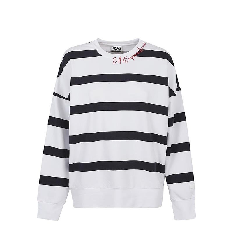 Crew-neck Sweatshirt with Long Sleeves