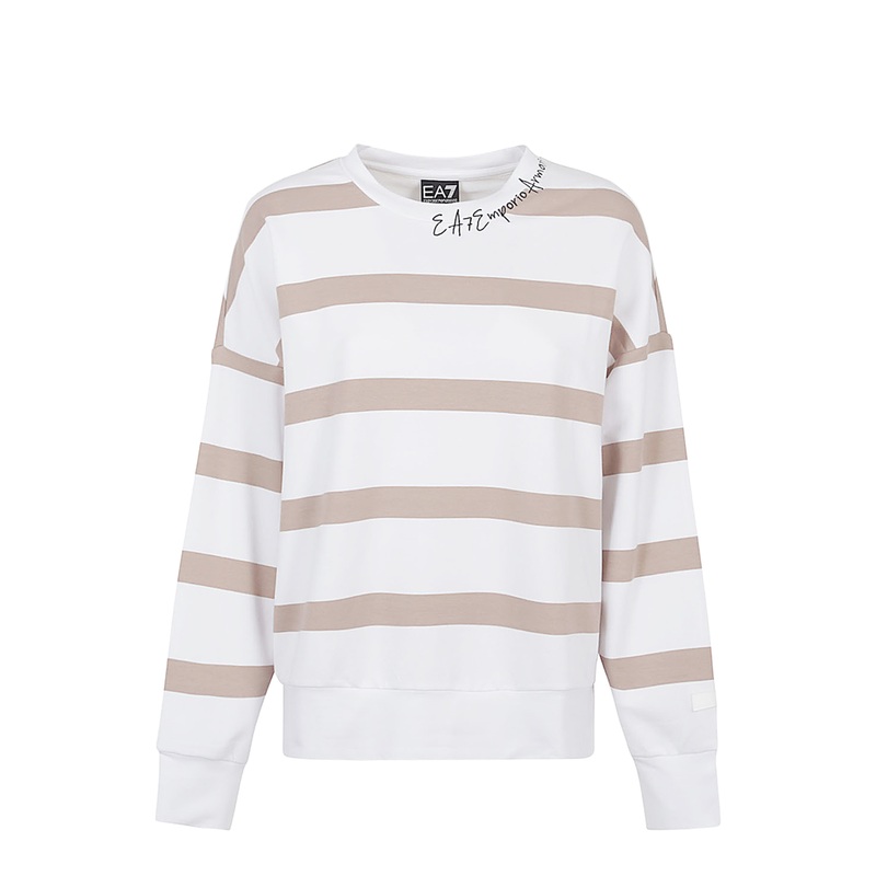 Long-Sleeved Crew-Neck Sweatshirt