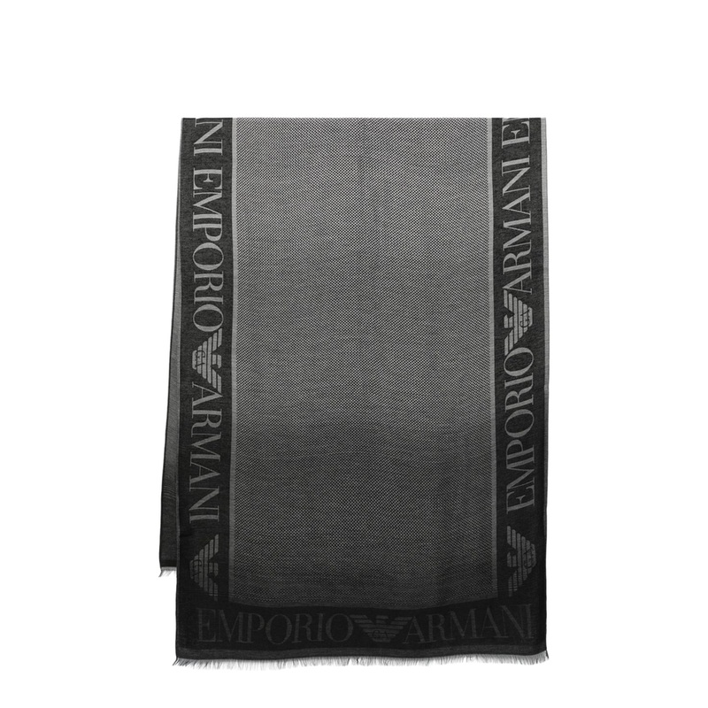 Black Logo Pattern Bag|One Size