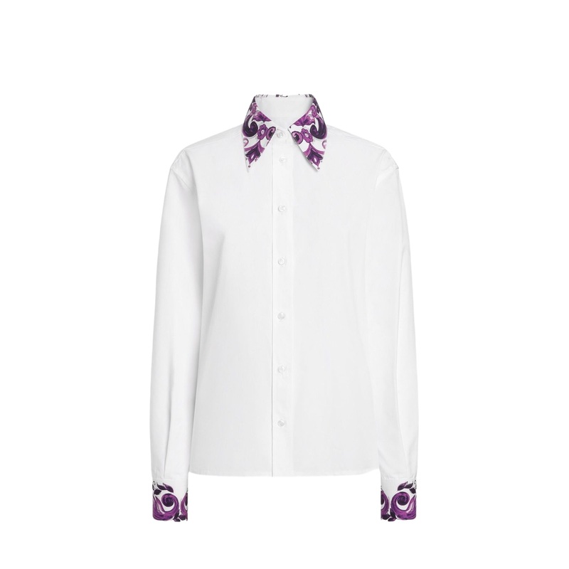 Cotton Blouse in White|48|48