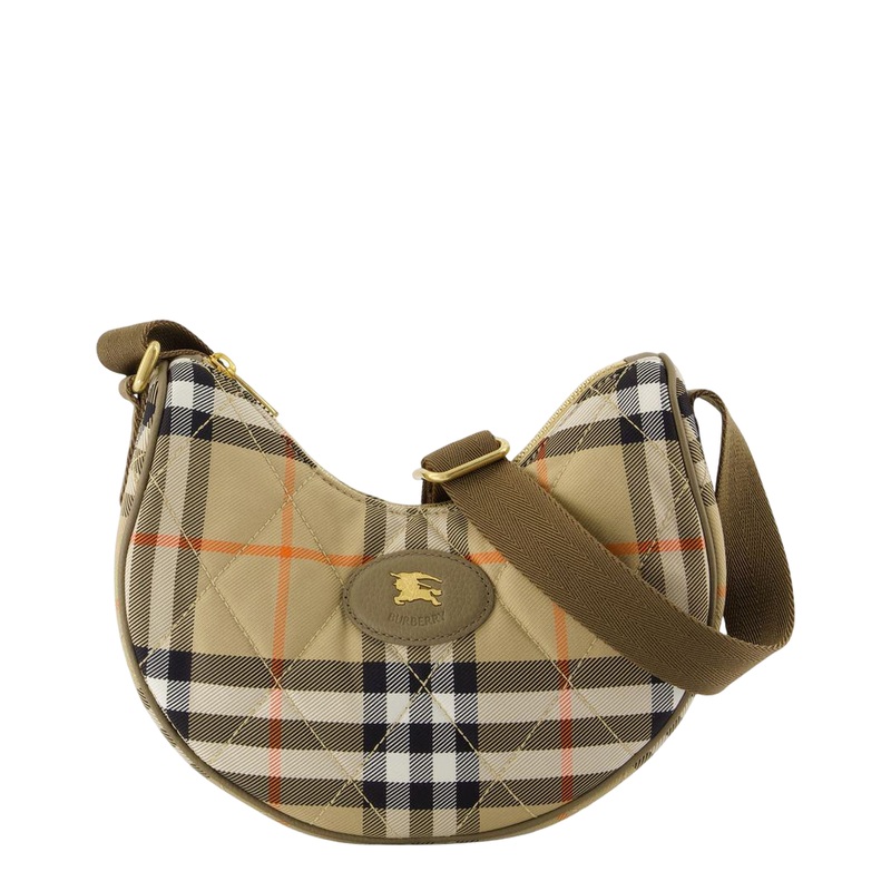 Check Fabric Shoulder Bag|os|os