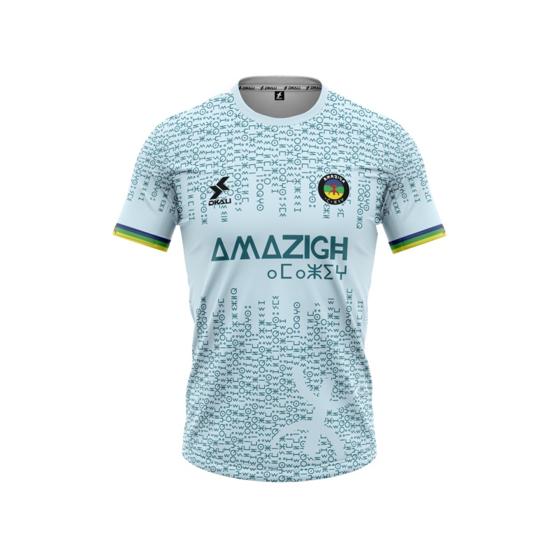 Maillot Amazigh Dkali Homme 2024/25 Bleu