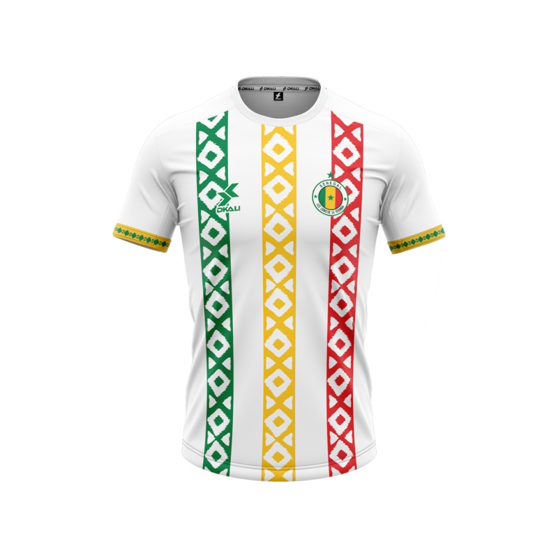 Maillot Sngal Dkali Homme 2024/25 Blanc