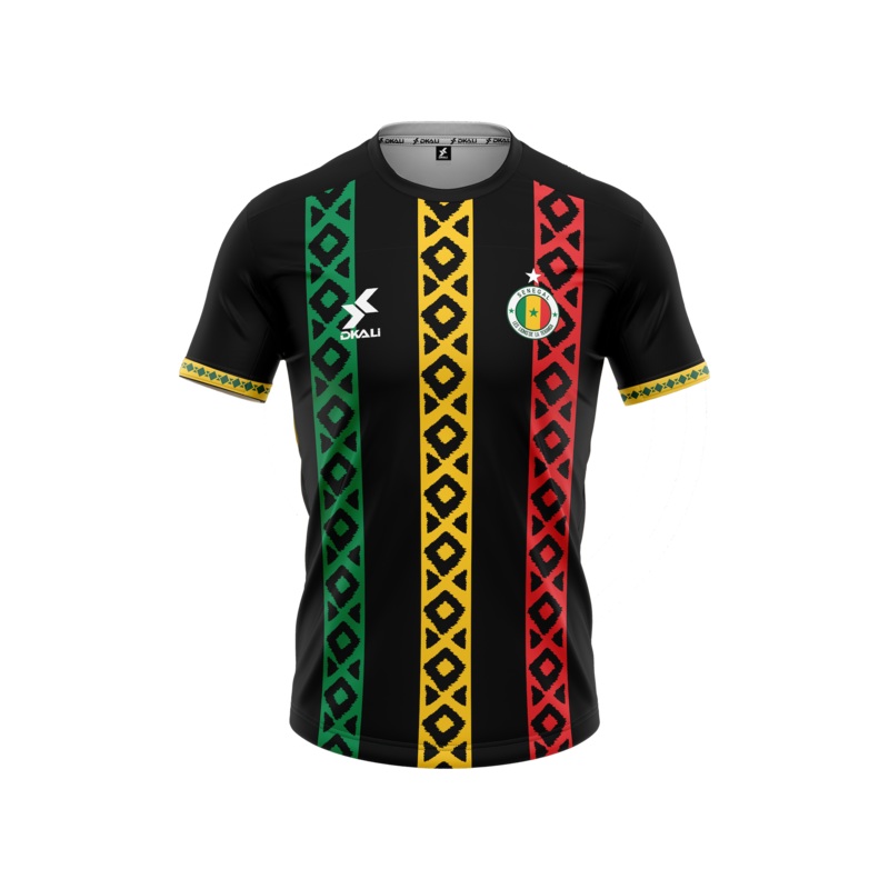 Maillot Sngal Dkali Homme 2024/25 Noir