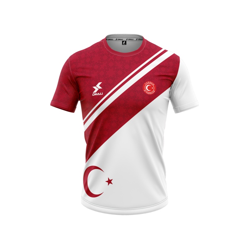 Maillot Turquie Dkali Homme 2024/25 Blanc