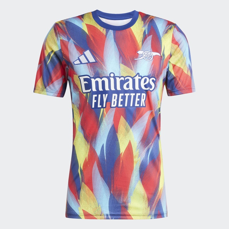 Maillot Arsenal Pre-match Homme 2025/26 Bleu