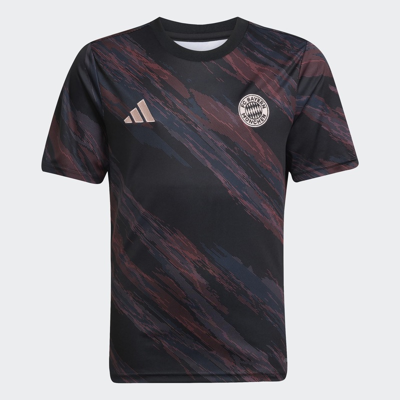 Maillot Bayern Munich Pre-match Junior 2025/26 Noir