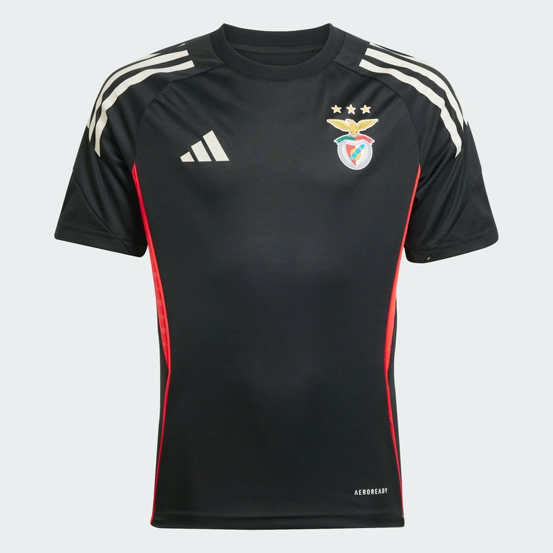 Maillot Benfica Training Tiro 25 Junior 2025/26 Noir
