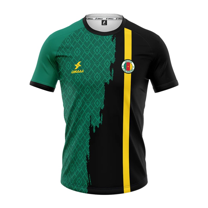 Maillot Cameroun Dkali Adulte 2025/26 Vert