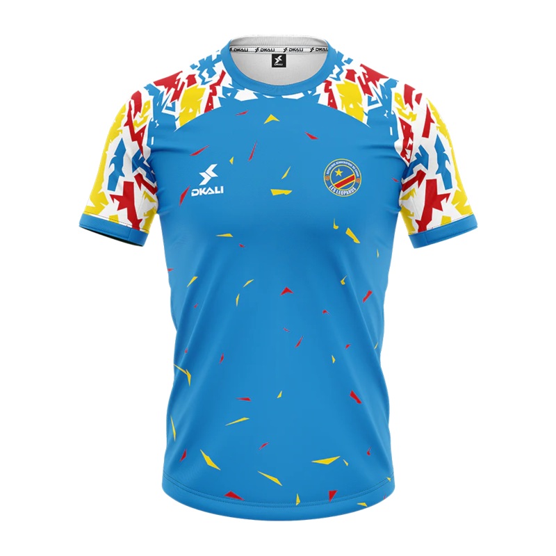 Maillot Congo Dkali Adulte 2025/26 Bleu ( RDC )