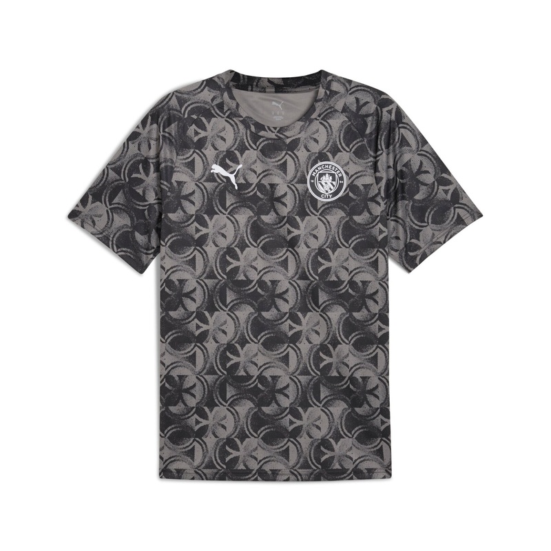 Maillot Manchester City Pre-match Homme 2025/26 Noir